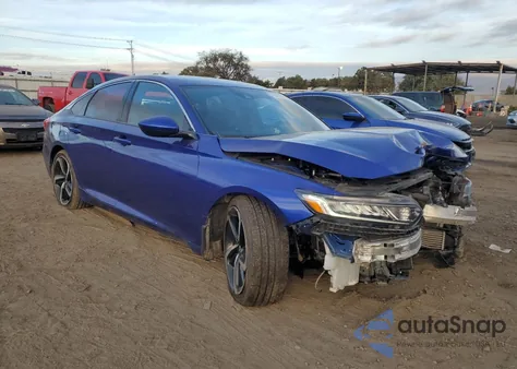 2020 Honda Accord Sport из США, поврежденный, VIN 1HGCV1F37LA101462